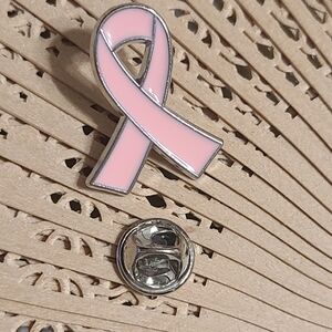 Vintage America Pink Ribbon Brooch